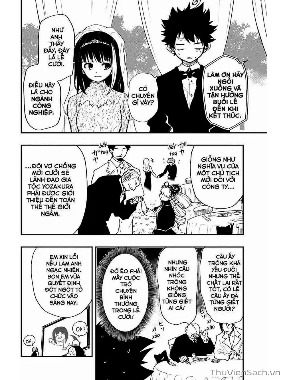 Truyện Tranh Gia Tộc Điệp Viên Yozakura trang 6