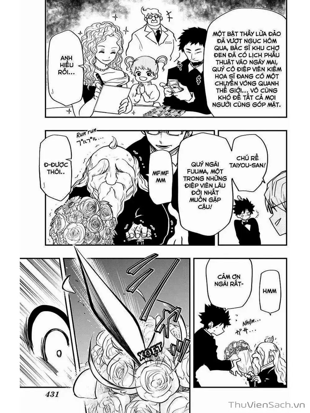 Truyện Tranh Gia Tộc Điệp Viên Yozakura trang 6