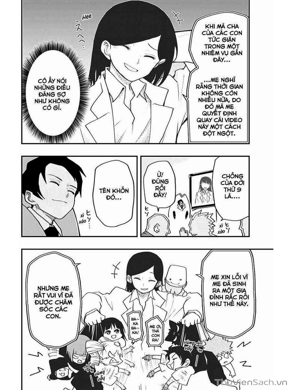 Truyện Tranh Gia Tộc Điệp Viên Yozakura trang 6