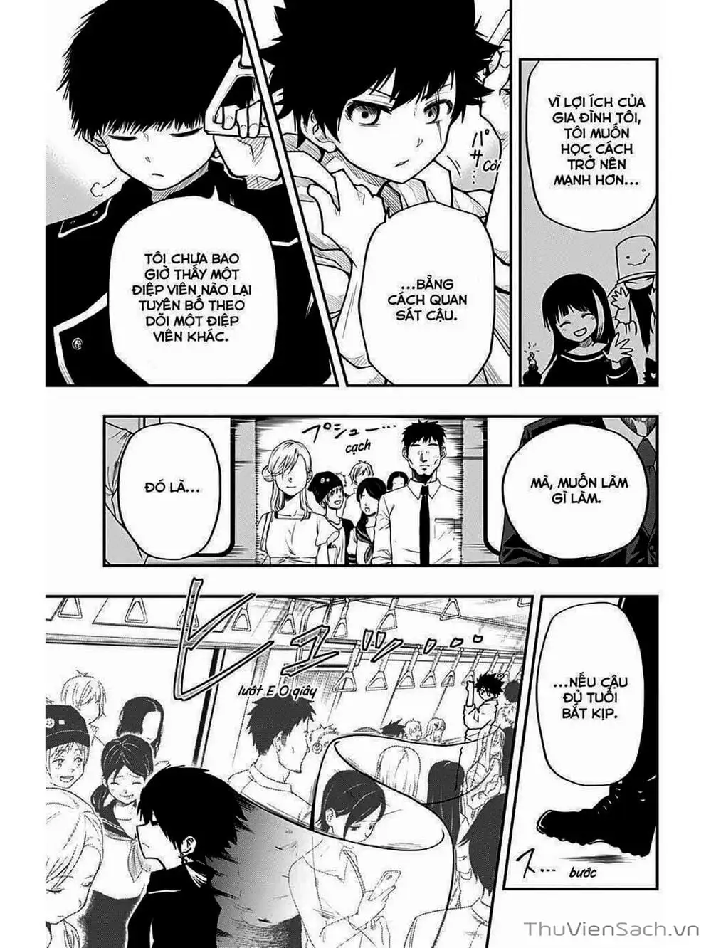 Truyện Tranh Gia Tộc Điệp Viên Yozakura trang 6