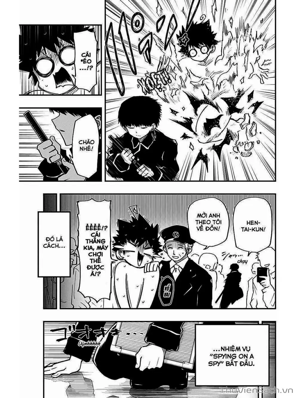 Truyện Tranh Gia Tộc Điệp Viên Yozakura trang 6