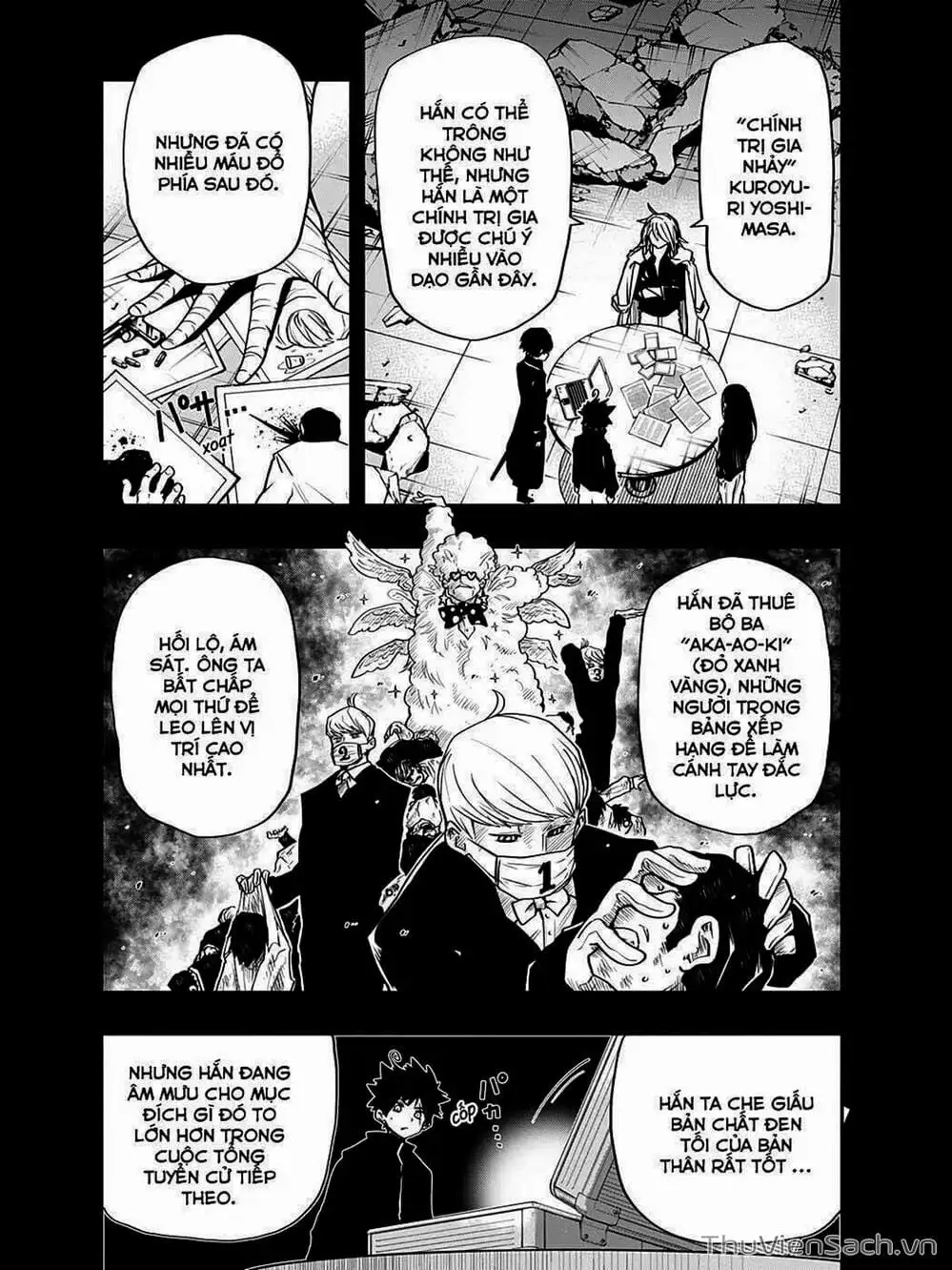 Truyện Tranh Gia Tộc Điệp Viên Yozakura trang 6