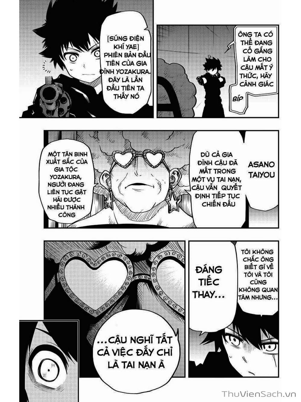 Truyện Tranh Gia Tộc Điệp Viên Yozakura trang 6