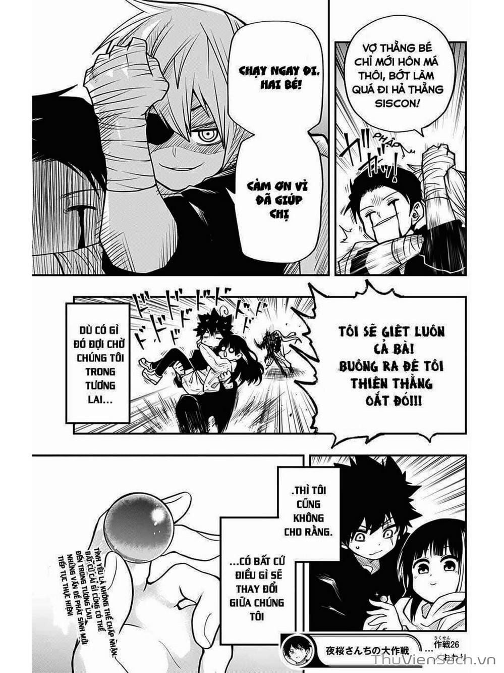 Truyện Tranh Gia Tộc Điệp Viên Yozakura trang 6