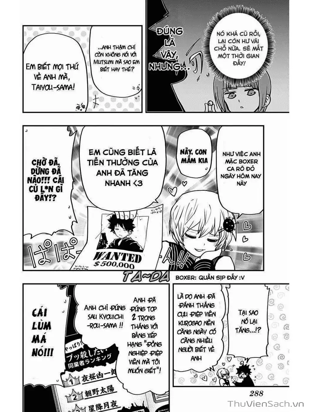 Truyện Tranh Gia Tộc Điệp Viên Yozakura trang 6