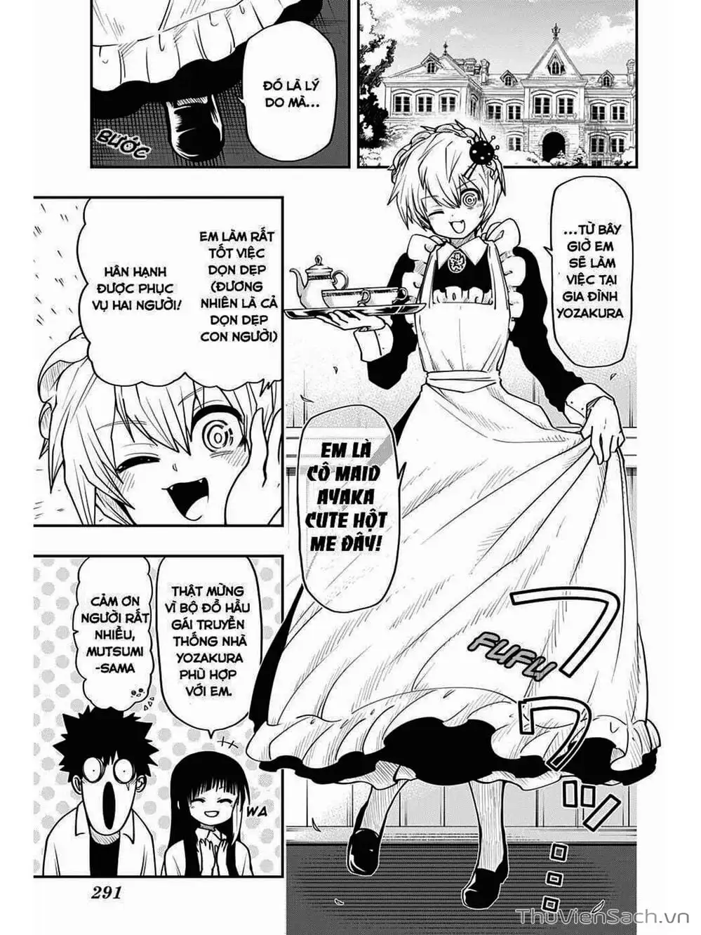 Truyện Tranh Gia Tộc Điệp Viên Yozakura trang 6