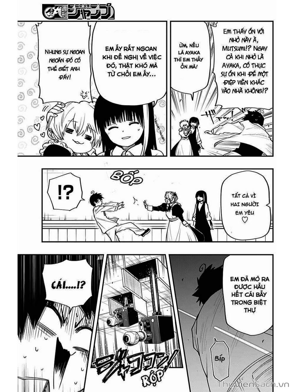 Truyện Tranh Gia Tộc Điệp Viên Yozakura trang 6