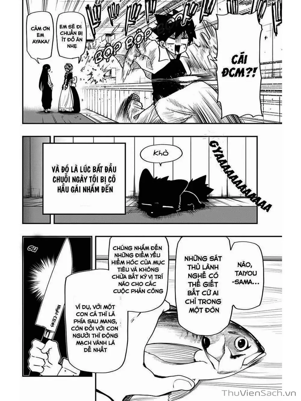 Truyện Tranh Gia Tộc Điệp Viên Yozakura trang 6