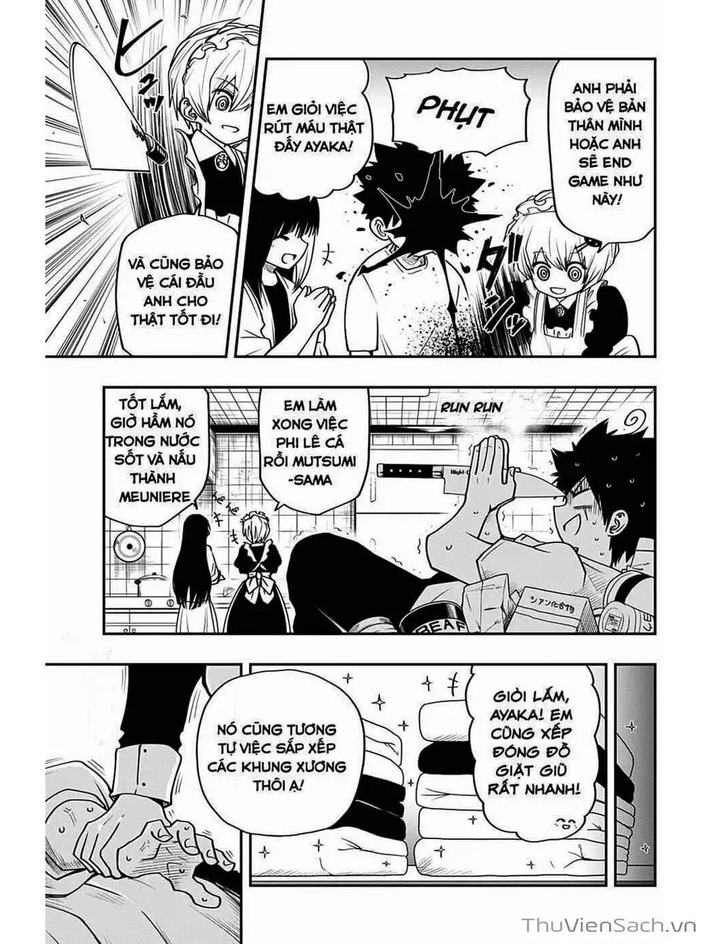 Truyện Tranh Gia Tộc Điệp Viên Yozakura trang 6