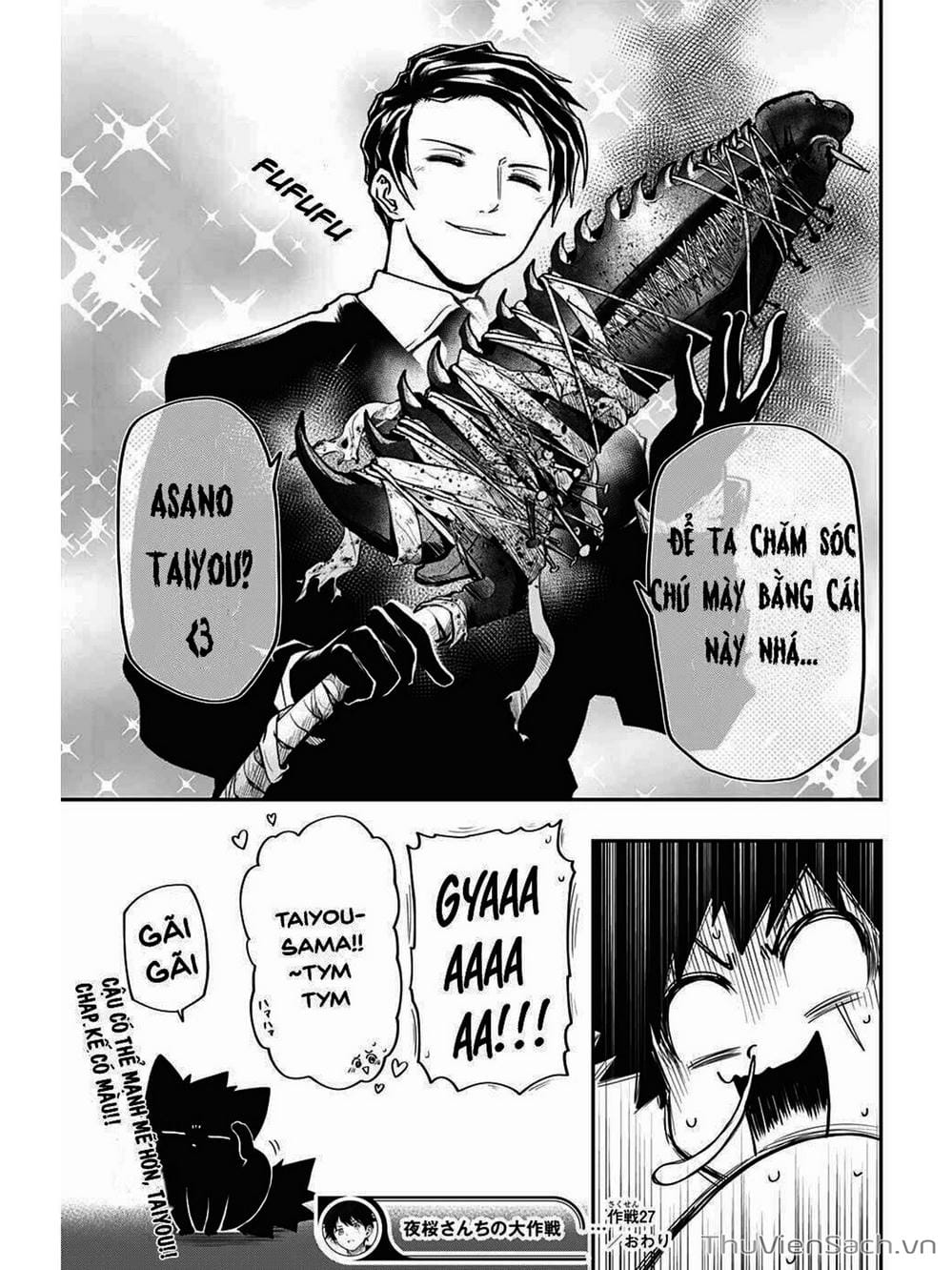 Truyện Tranh Gia Tộc Điệp Viên Yozakura trang 6