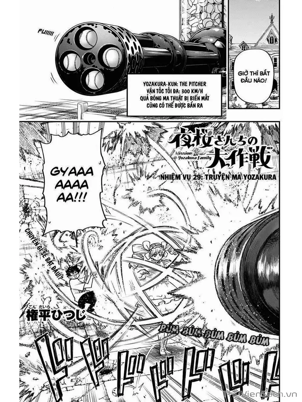 Truyện Tranh Gia Tộc Điệp Viên Yozakura trang 6