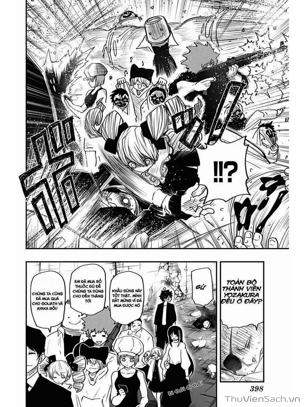 Truyện Tranh Gia Tộc Điệp Viên Yozakura trang 6