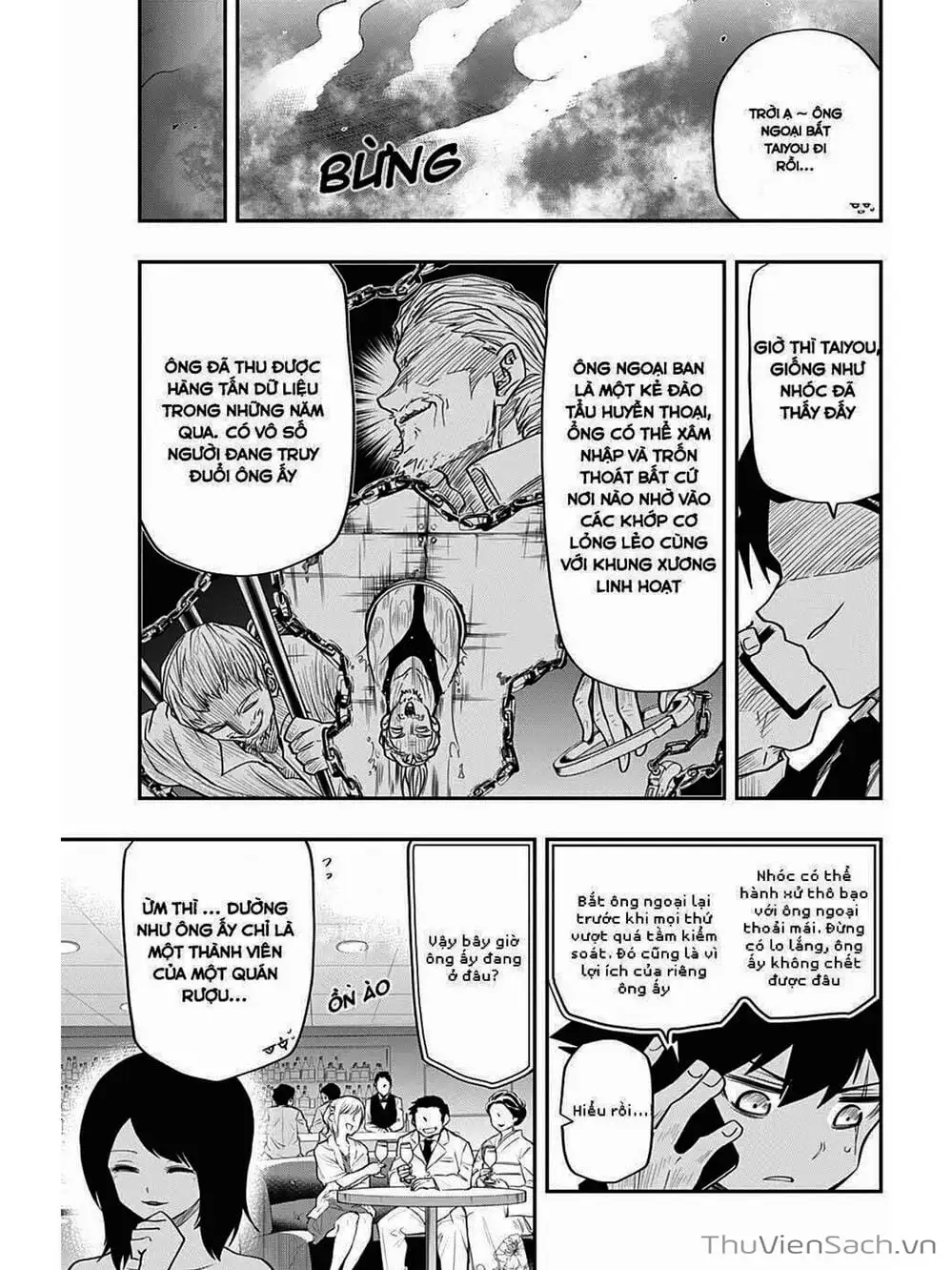 Truyện Tranh Gia Tộc Điệp Viên Yozakura trang 6