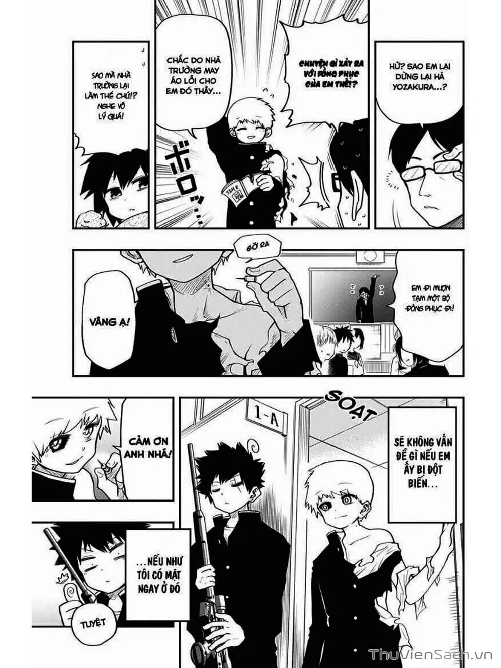 Truyện Tranh Gia Tộc Điệp Viên Yozakura trang 6