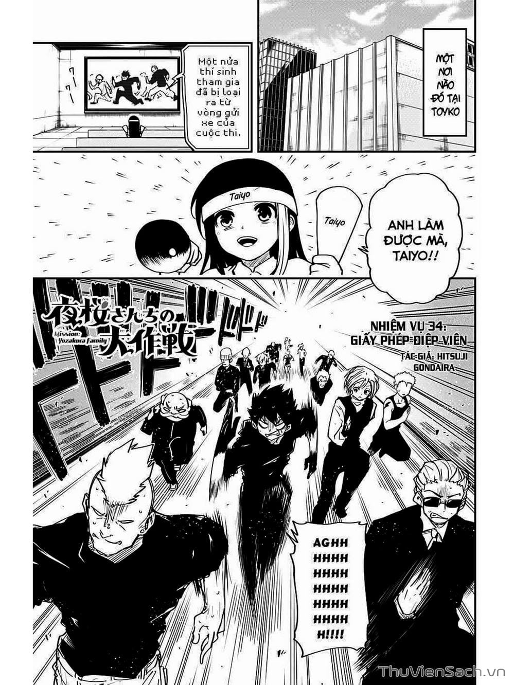 Truyện Tranh Gia Tộc Điệp Viên Yozakura trang 6