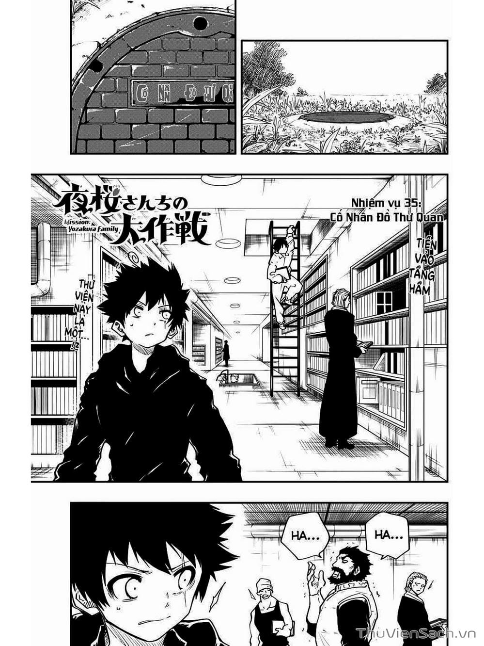 Truyện Tranh Gia Tộc Điệp Viên Yozakura trang 6