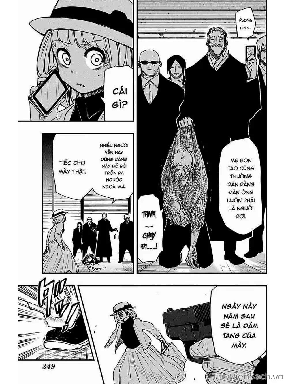 Truyện Tranh Gia Tộc Điệp Viên Yozakura trang 6