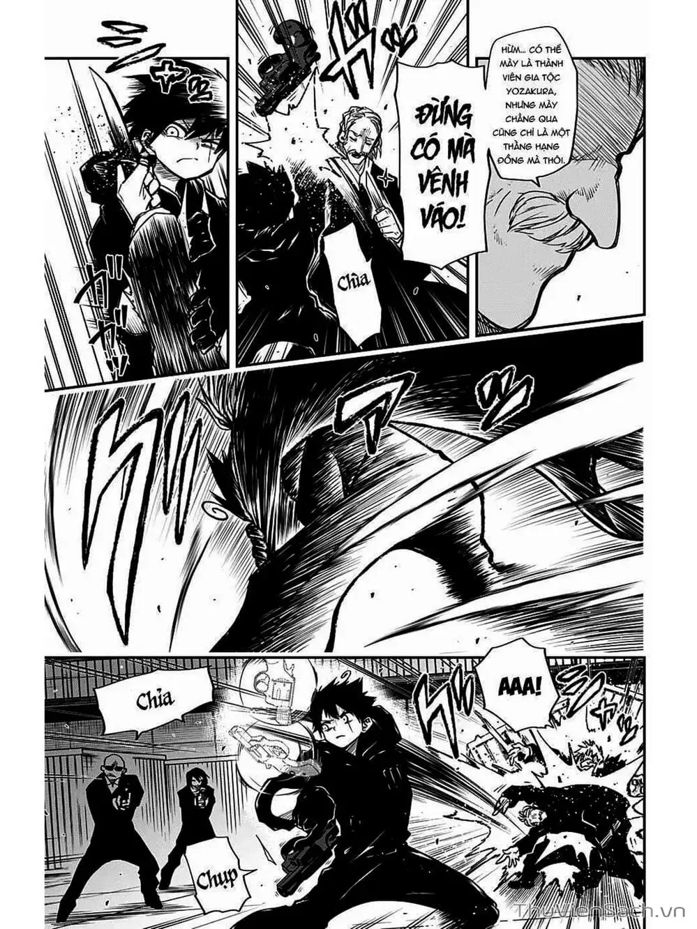 Truyện Tranh Gia Tộc Điệp Viên Yozakura trang 6