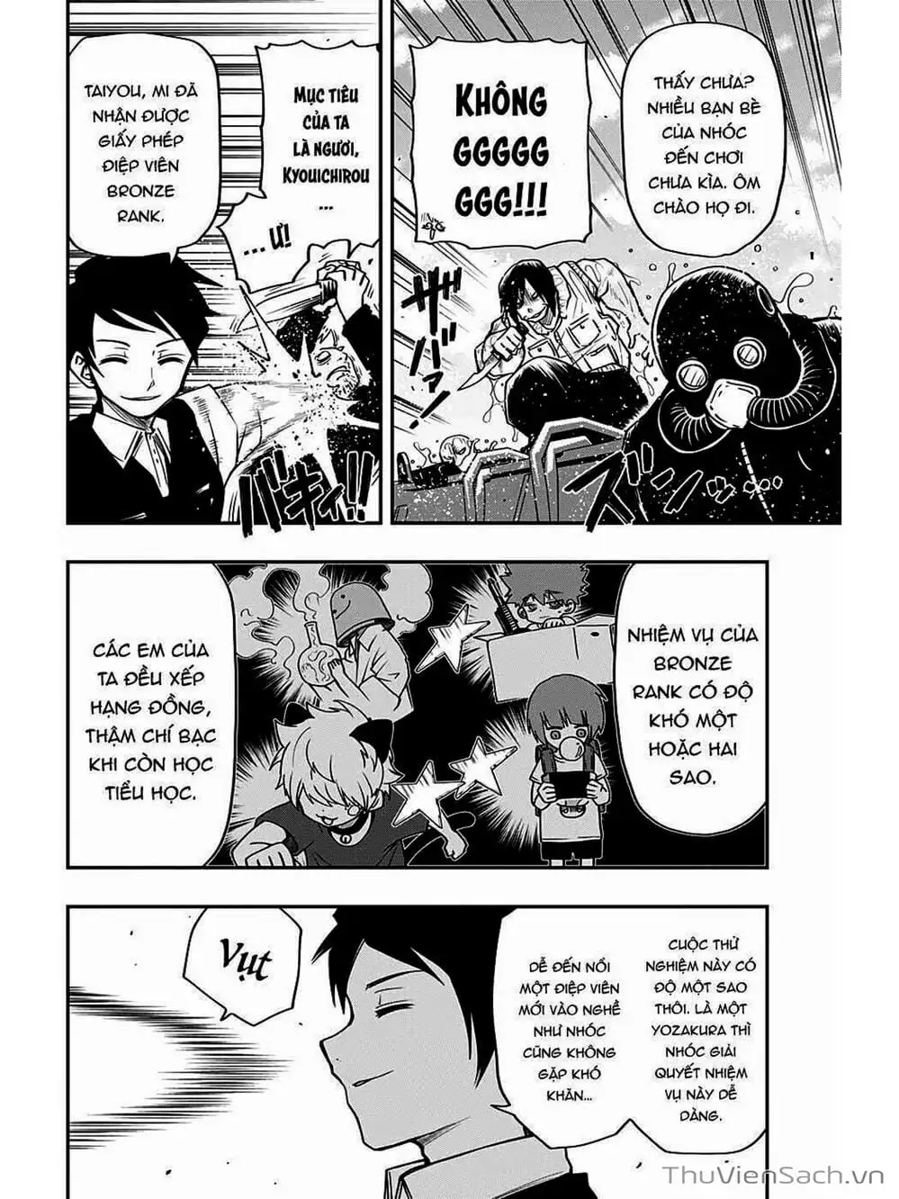 Truyện Tranh Gia Tộc Điệp Viên Yozakura trang 6