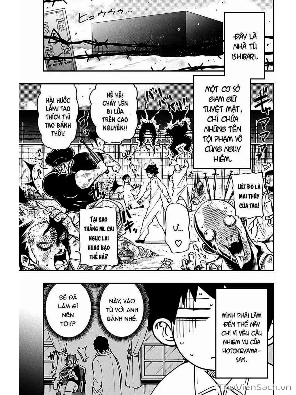 Truyện Tranh Gia Tộc Điệp Viên Yozakura trang 6