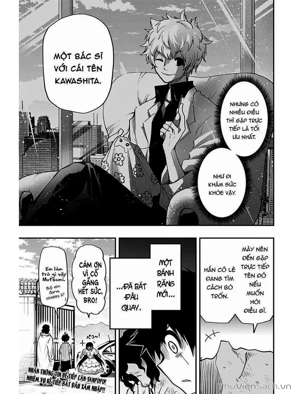 Truyện Tranh Gia Tộc Điệp Viên Yozakura trang 6