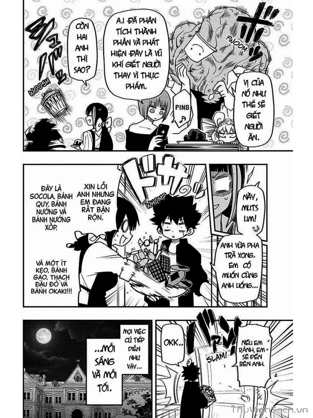 Truyện Tranh Gia Tộc Điệp Viên Yozakura trang 6