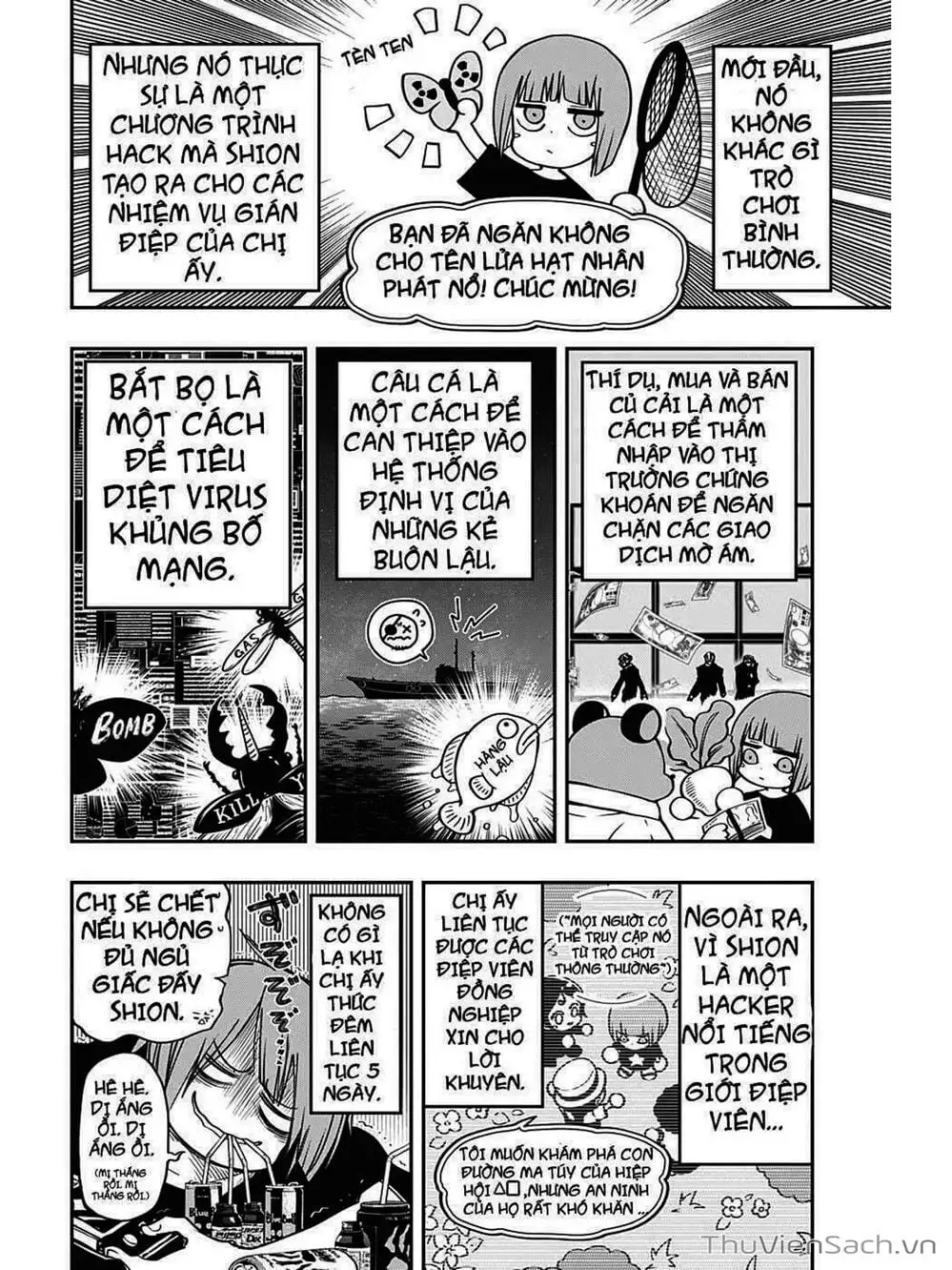 Truyện Tranh Gia Tộc Điệp Viên Yozakura trang 6