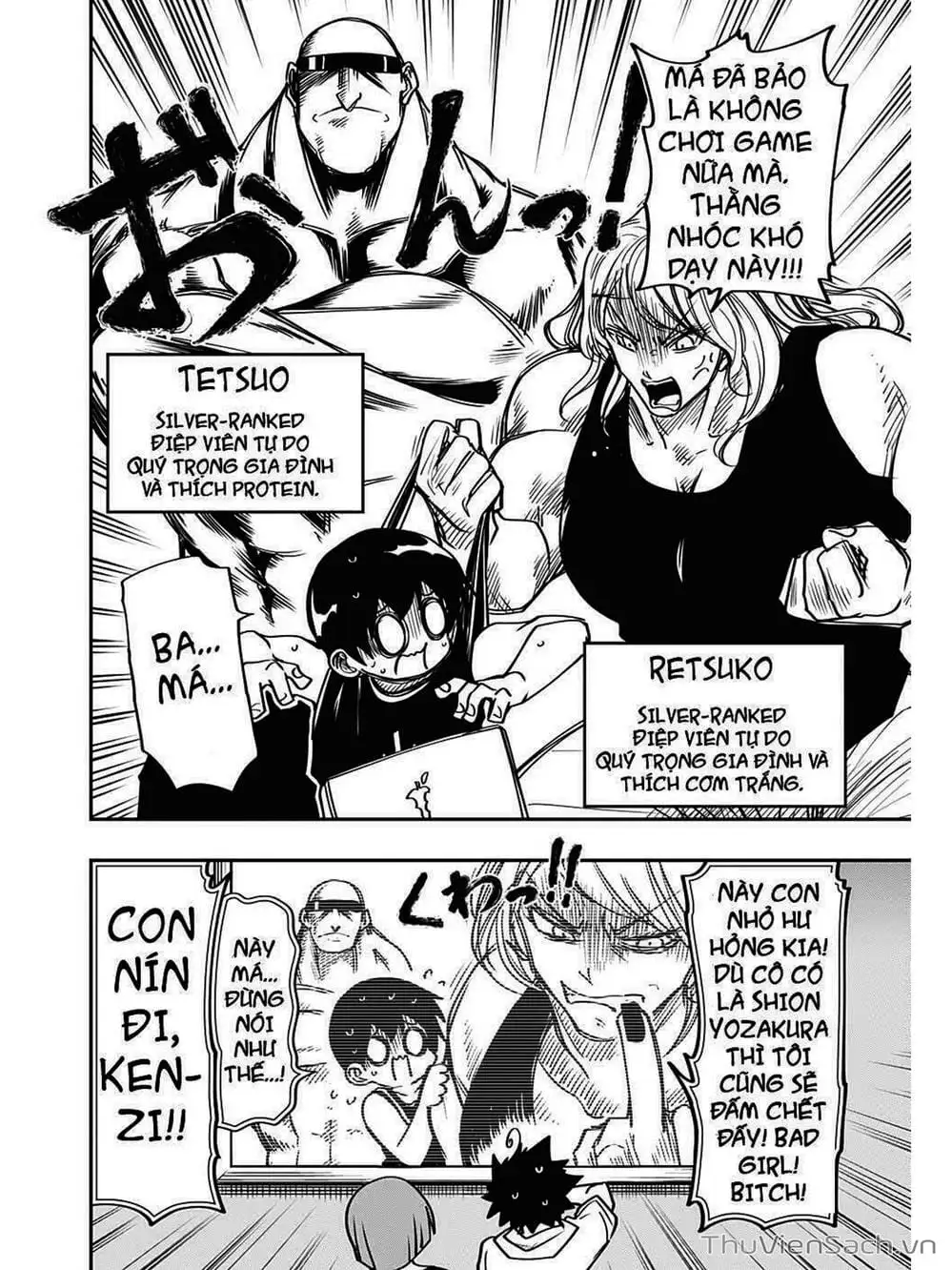 Truyện Tranh Gia Tộc Điệp Viên Yozakura trang 6