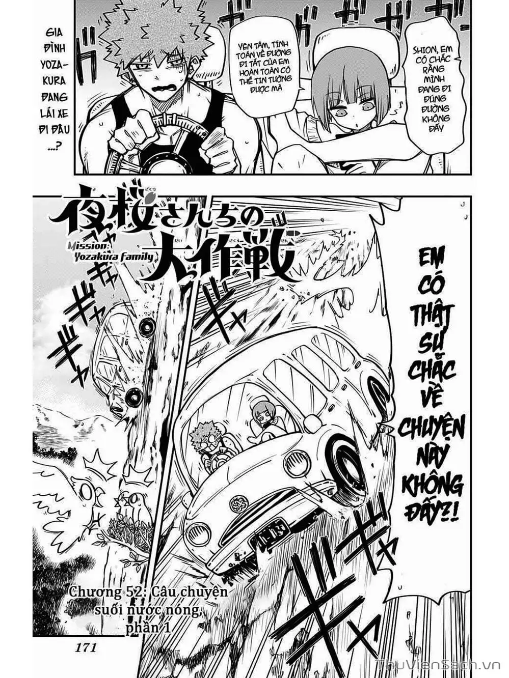 Truyện Tranh Gia Tộc Điệp Viên Yozakura trang 6