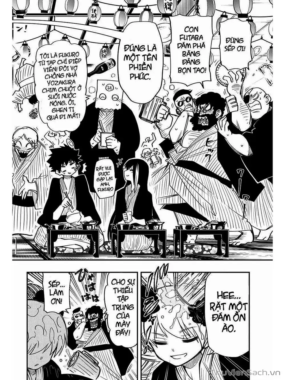 Truyện Tranh Gia Tộc Điệp Viên Yozakura trang 6