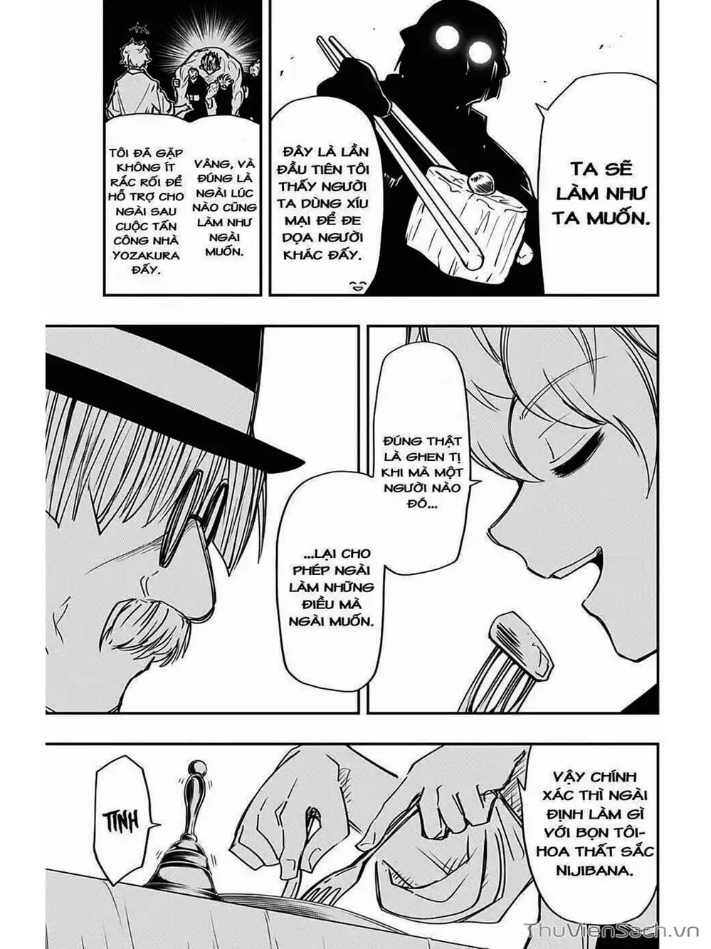 Truyện Tranh Gia Tộc Điệp Viên Yozakura trang 6