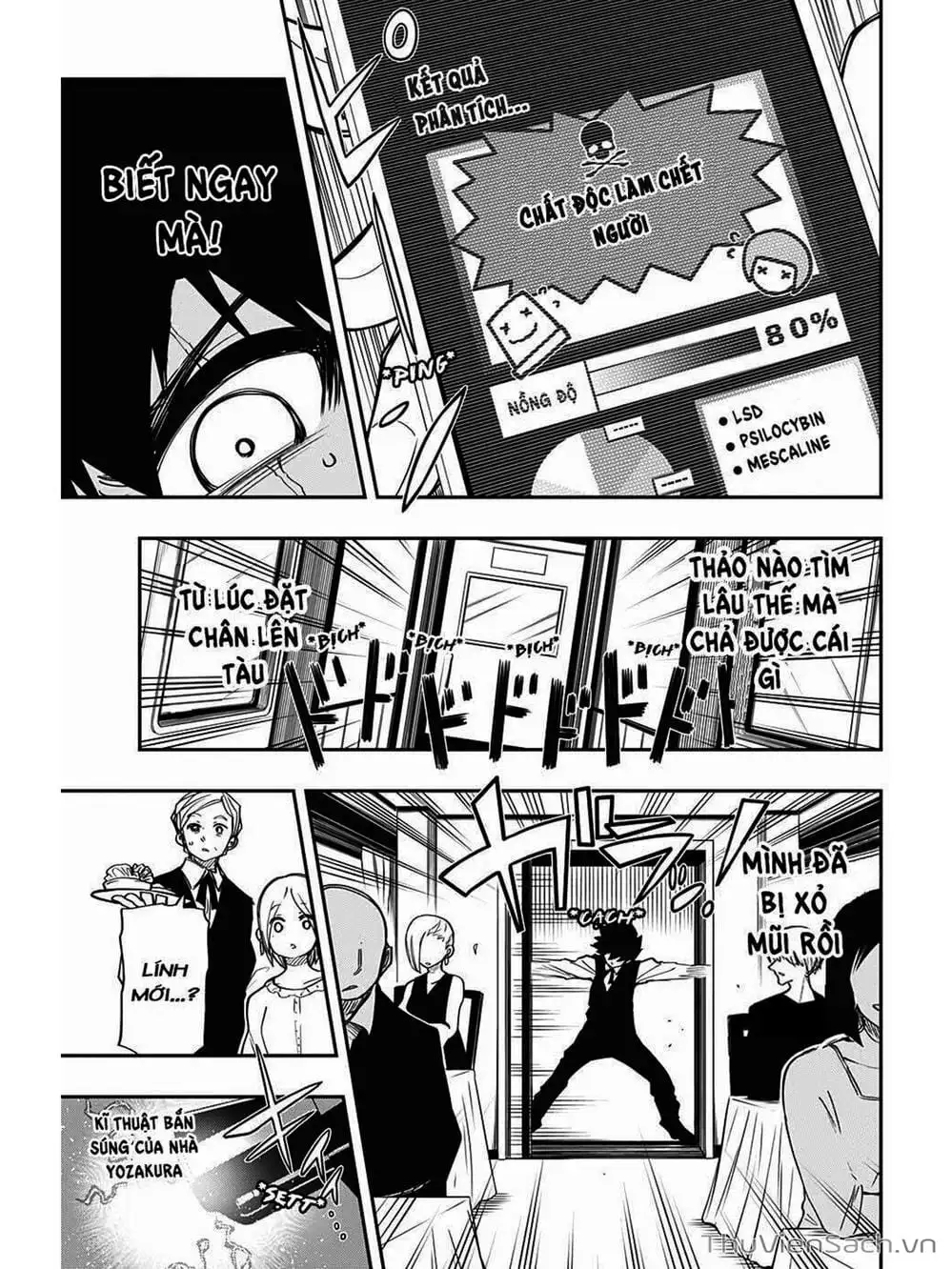 Truyện Tranh Gia Tộc Điệp Viên Yozakura trang 6