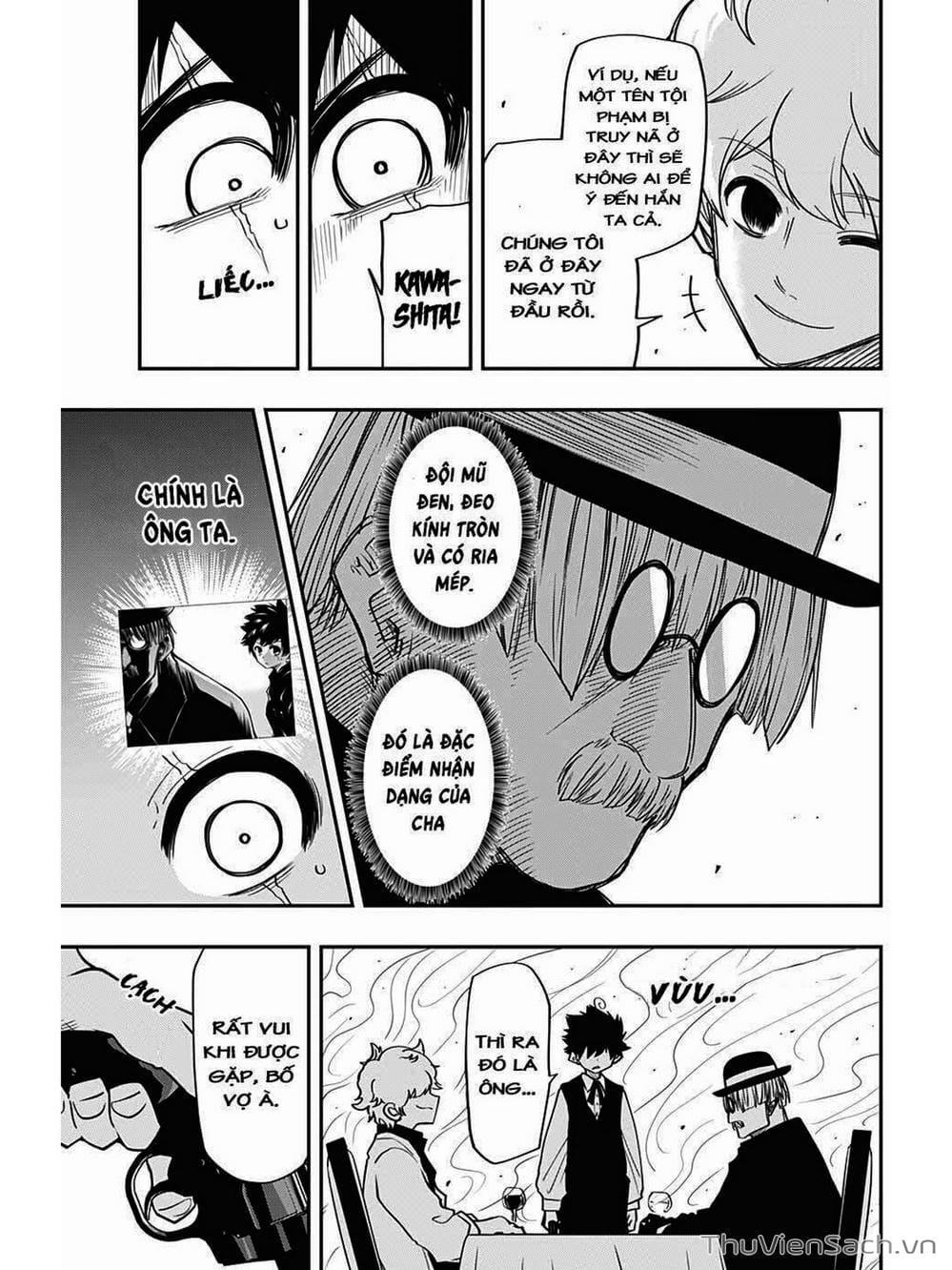 Truyện Tranh Gia Tộc Điệp Viên Yozakura trang 6