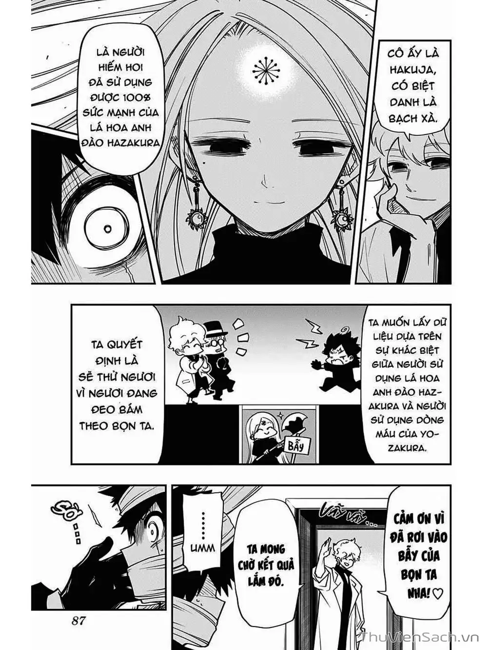 Truyện Tranh Gia Tộc Điệp Viên Yozakura trang 6