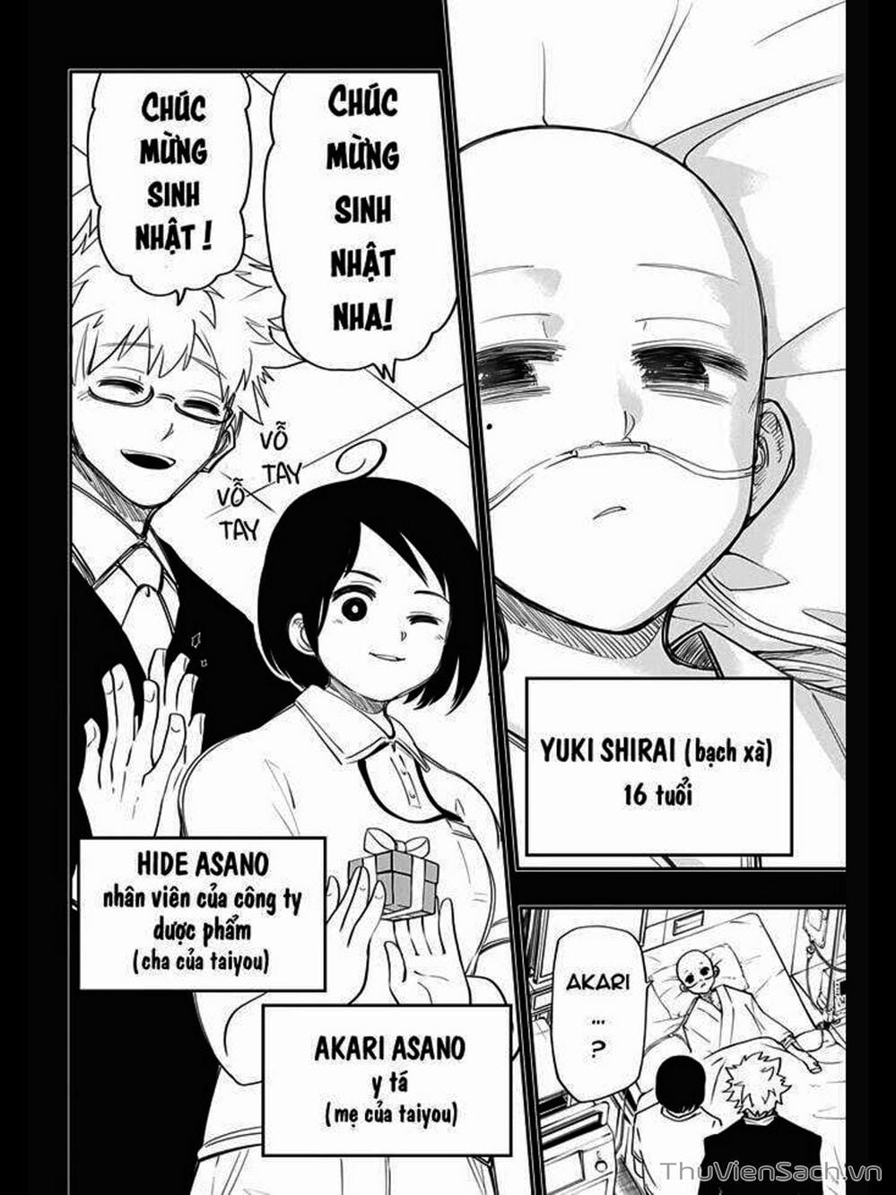 Truyện Tranh Gia Tộc Điệp Viên Yozakura trang 6