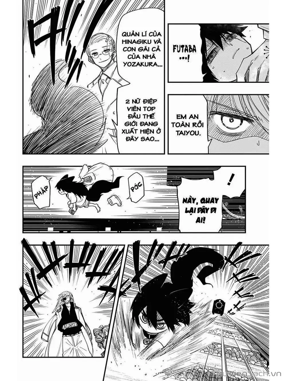 Truyện Tranh Gia Tộc Điệp Viên Yozakura trang 6