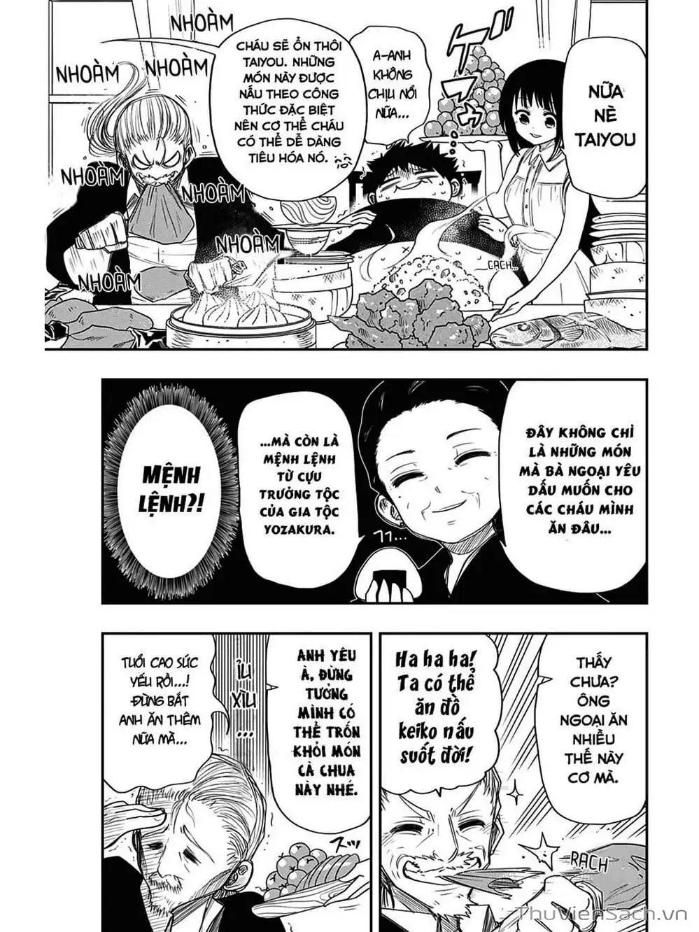 Truyện Tranh Gia Tộc Điệp Viên Yozakura trang 6