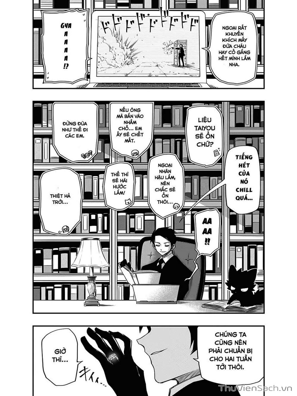 Truyện Tranh Gia Tộc Điệp Viên Yozakura trang 6