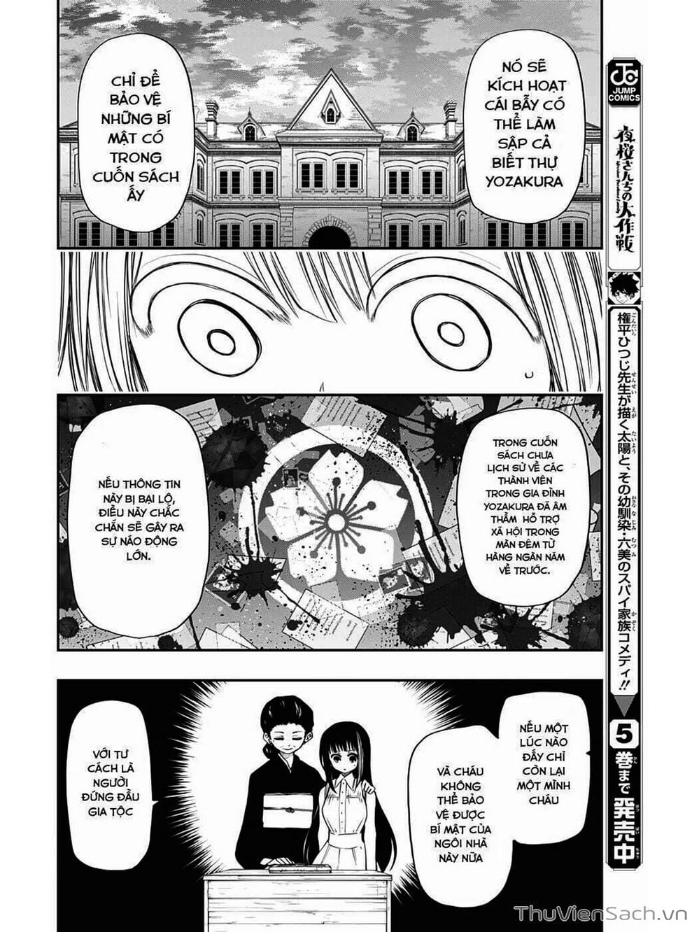 Truyện Tranh Gia Tộc Điệp Viên Yozakura trang 6