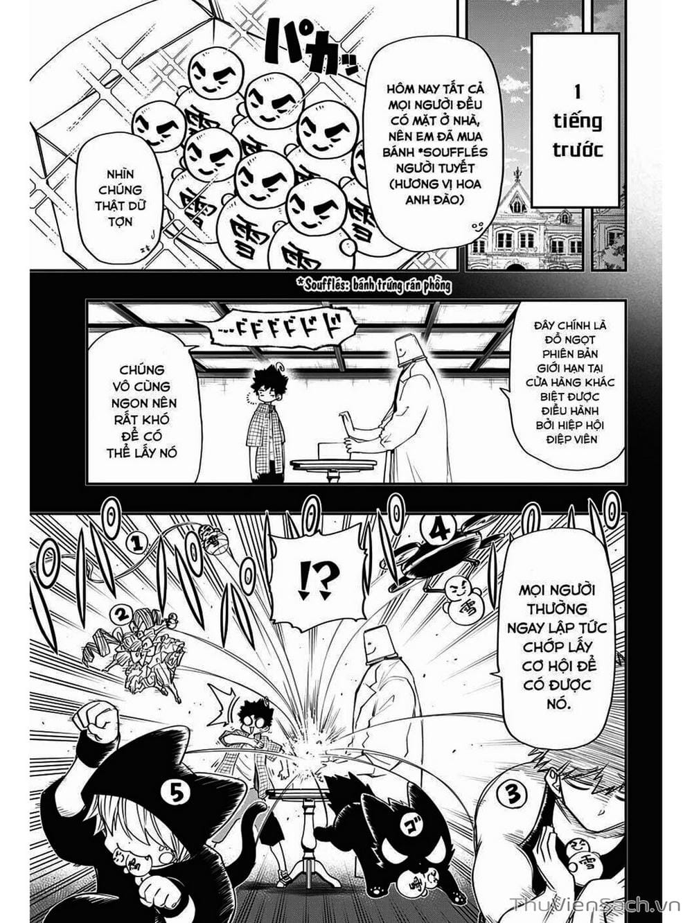 Truyện Tranh Gia Tộc Điệp Viên Yozakura trang 6