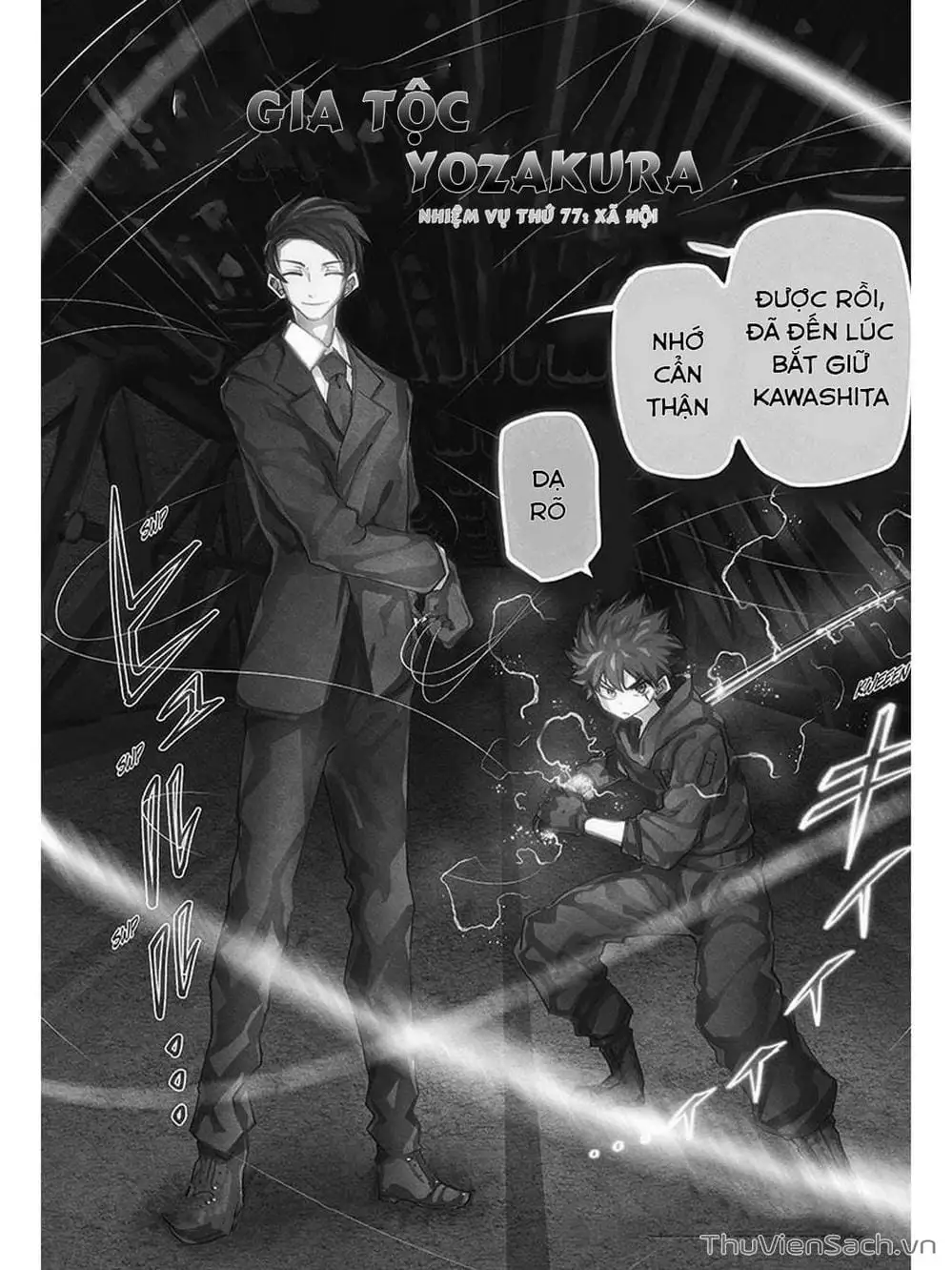 Truyện Tranh Gia Tộc Điệp Viên Yozakura trang 6
