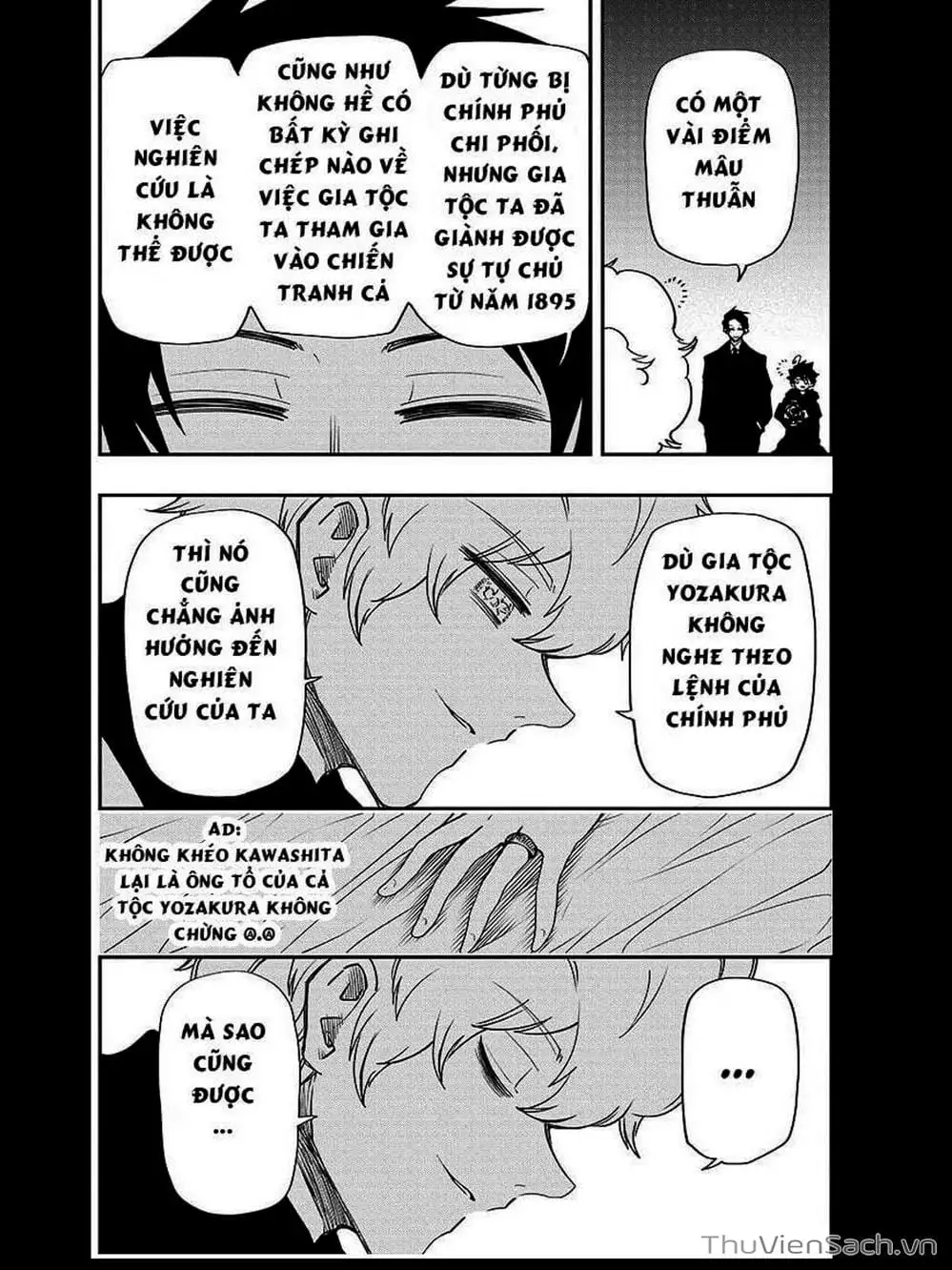 Truyện Tranh Gia Tộc Điệp Viên Yozakura trang 6