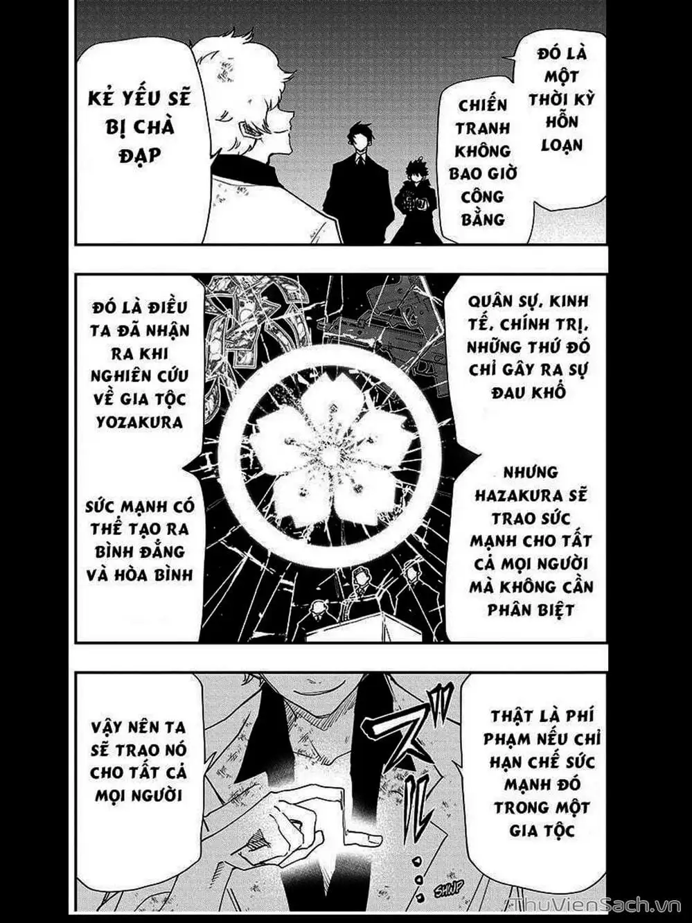 Truyện Tranh Gia Tộc Điệp Viên Yozakura trang 6