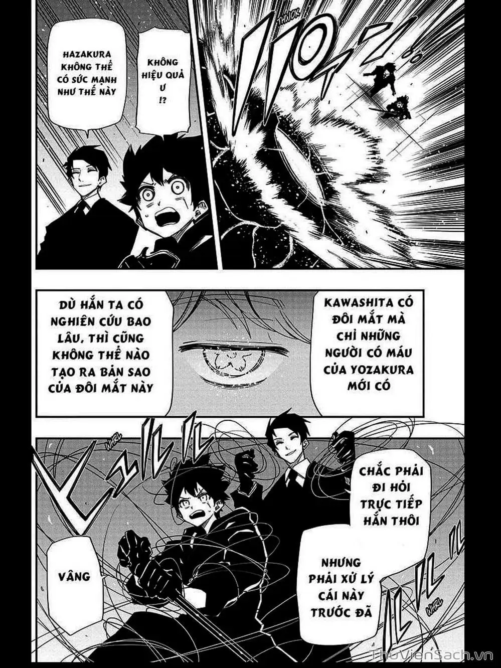 Truyện Tranh Gia Tộc Điệp Viên Yozakura trang 6