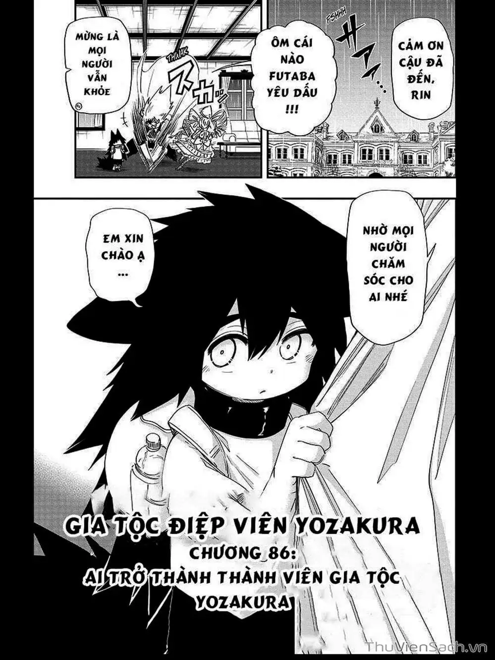 Truyện Tranh Gia Tộc Điệp Viên Yozakura trang 6