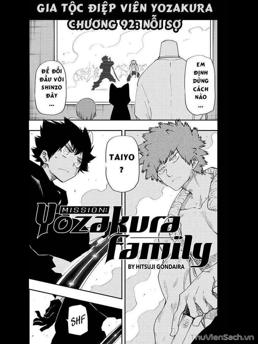 Truyện Tranh Gia Tộc Điệp Viên Yozakura trang 6