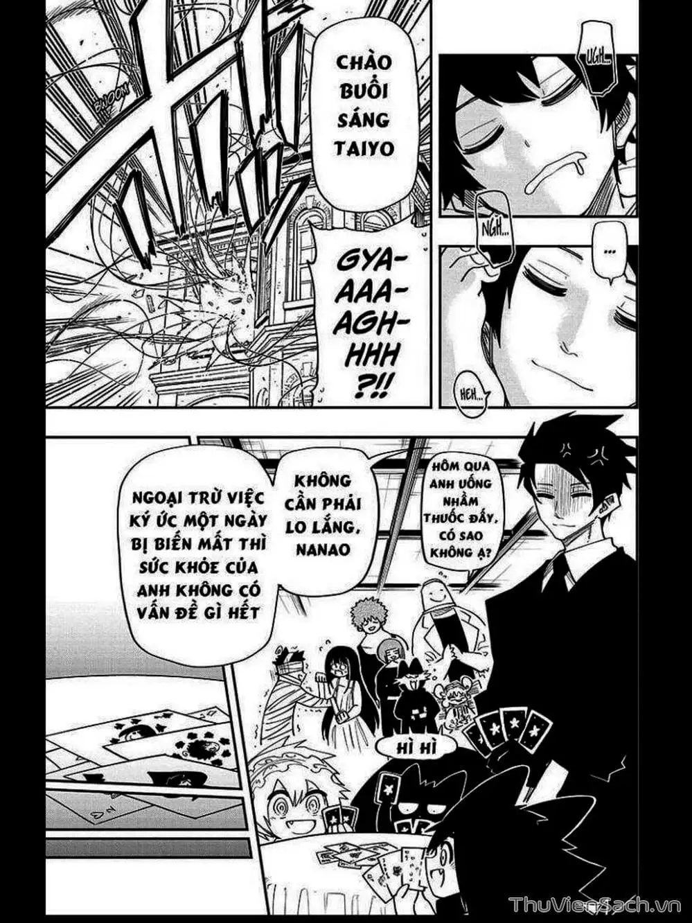 Truyện Tranh Gia Tộc Điệp Viên Yozakura trang 6