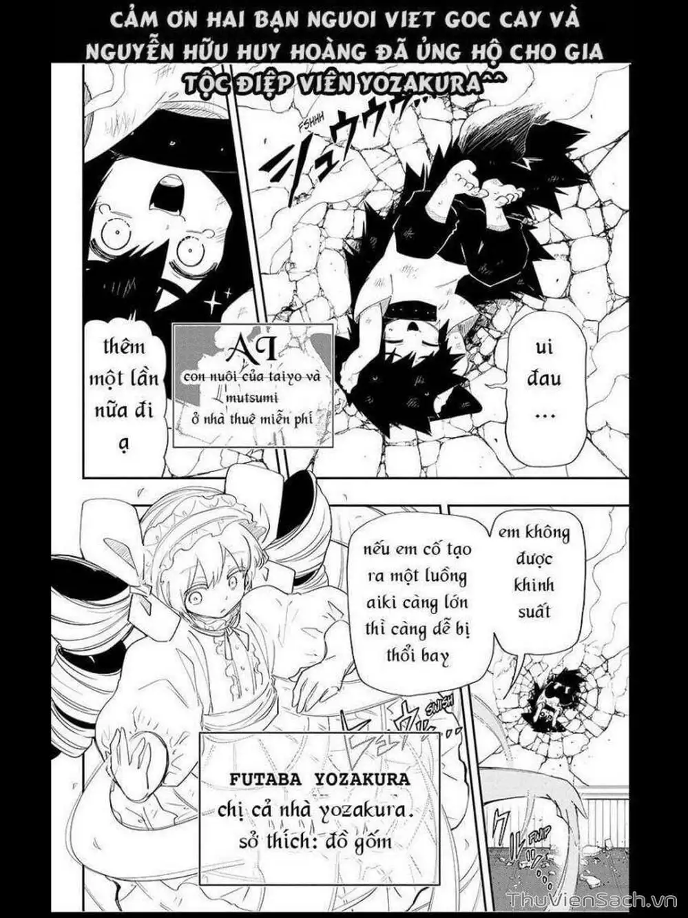 Truyện Tranh Gia Tộc Điệp Viên Yozakura trang 6