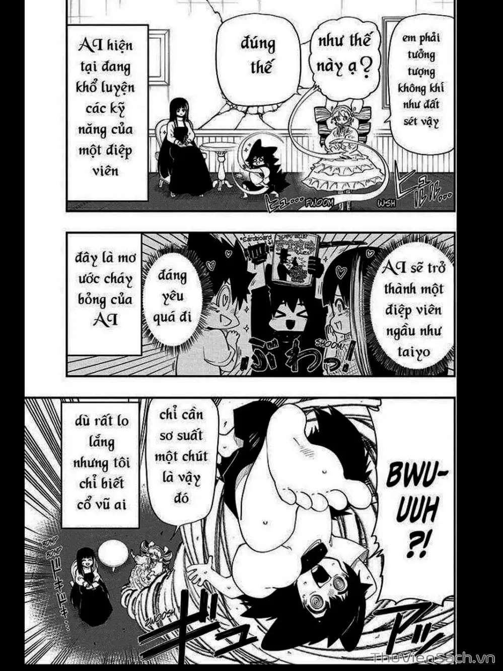 Truyện Tranh Gia Tộc Điệp Viên Yozakura trang 6