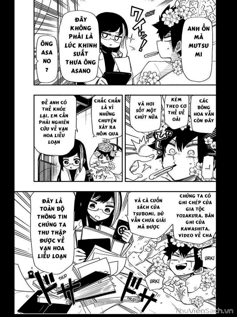Truyện Tranh Gia Tộc Điệp Viên Yozakura trang 6